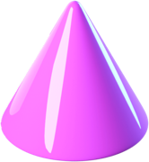 Purple cone
